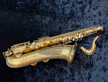 Vintage Selmer Paris New Large Bore – Restored Matte Gold Lacquer, Serial #14777